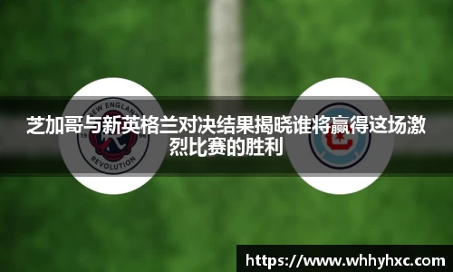 芝加哥与新英格兰对决结果揭晓谁将赢得这场激烈比赛的胜利